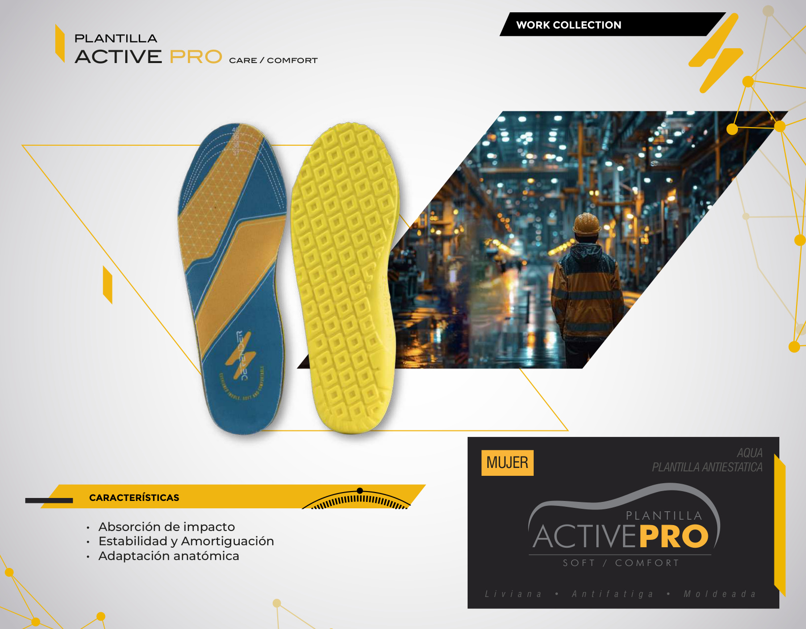 Defender Plantilla Active Pro Aqua